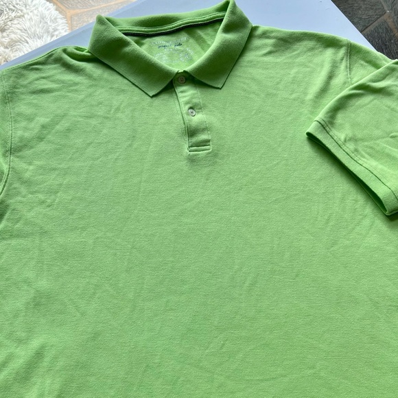 Men’s Polo Shirt - Light Green - Picture 2 of 7